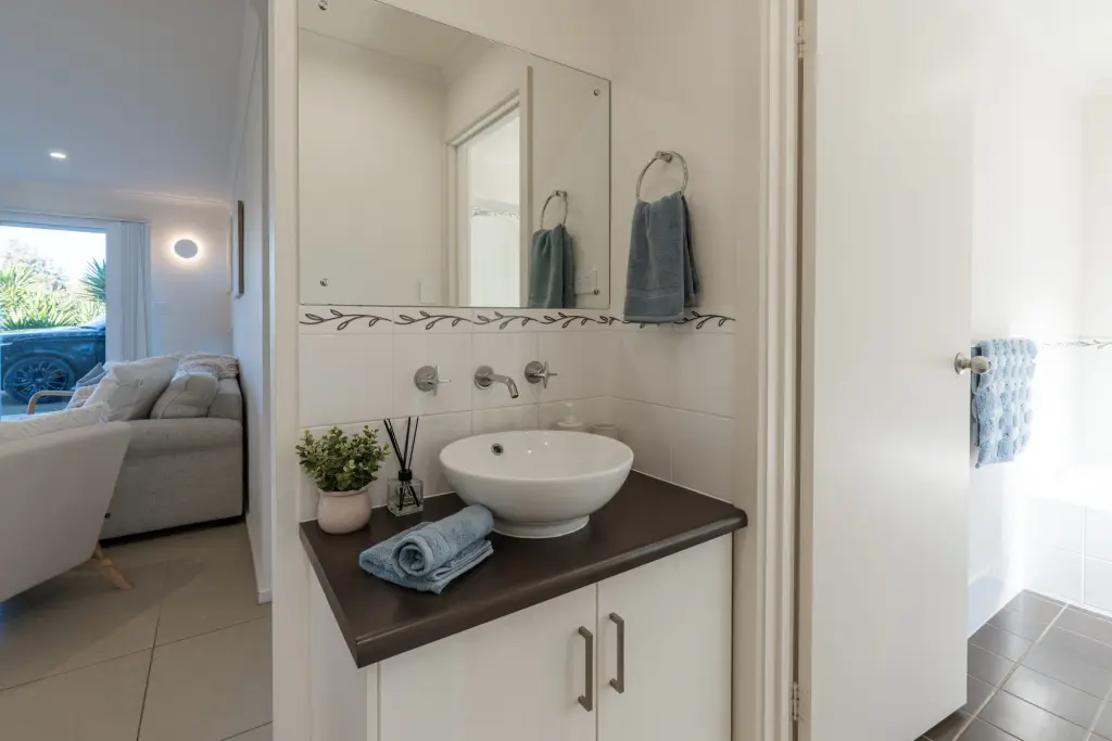 Family bathroom with deep bath and walk-in shower